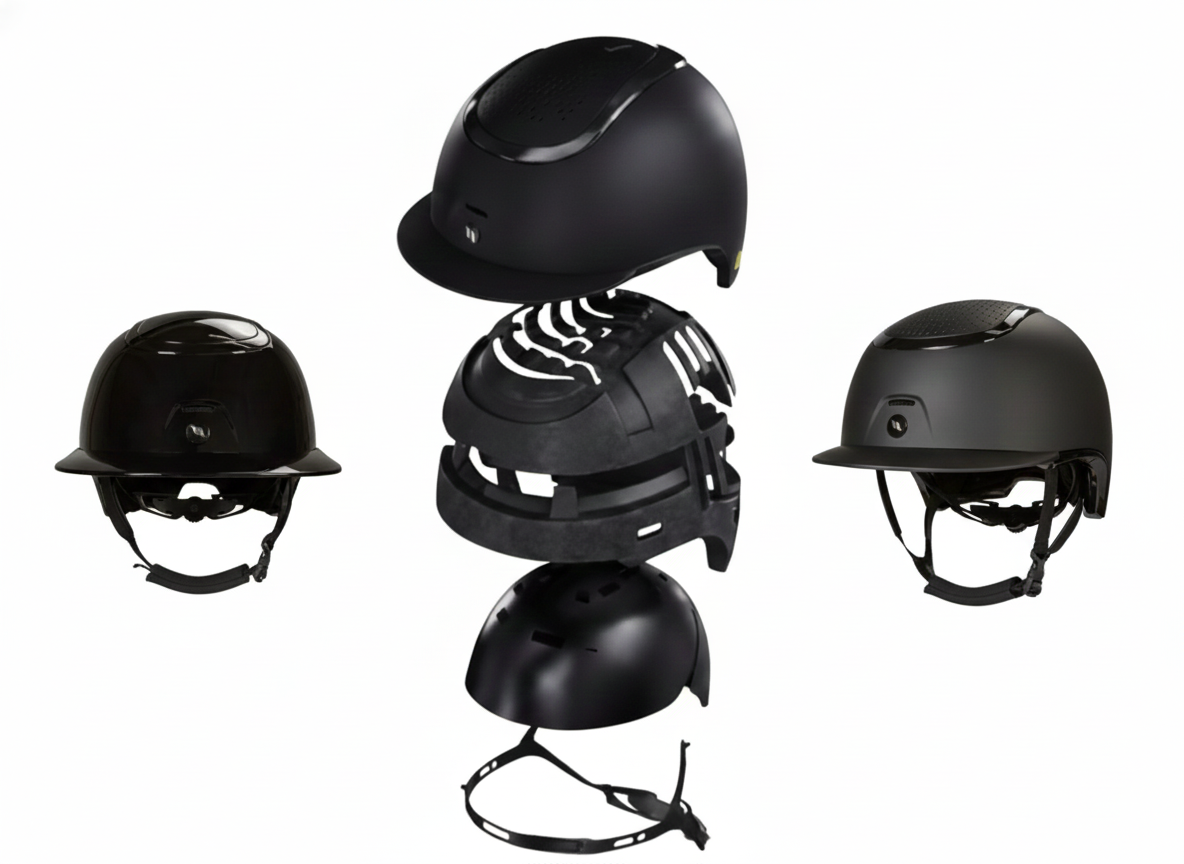 Strixx ratsastuskypärät, kolme mallia